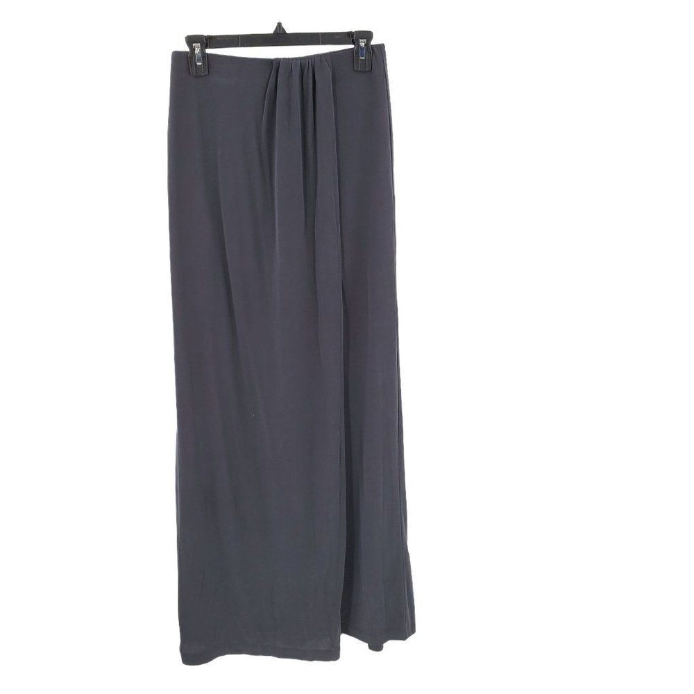 BCBG MAX AZria Skirt Overlapped Draped Black Women's Size XS Andreea New
